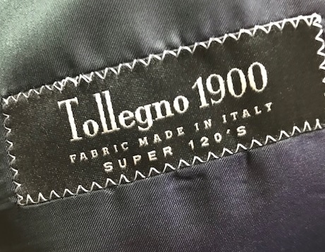 完成品 DAIMARU×Tollegnoトレーニョ1900イタリア生地スリーピース